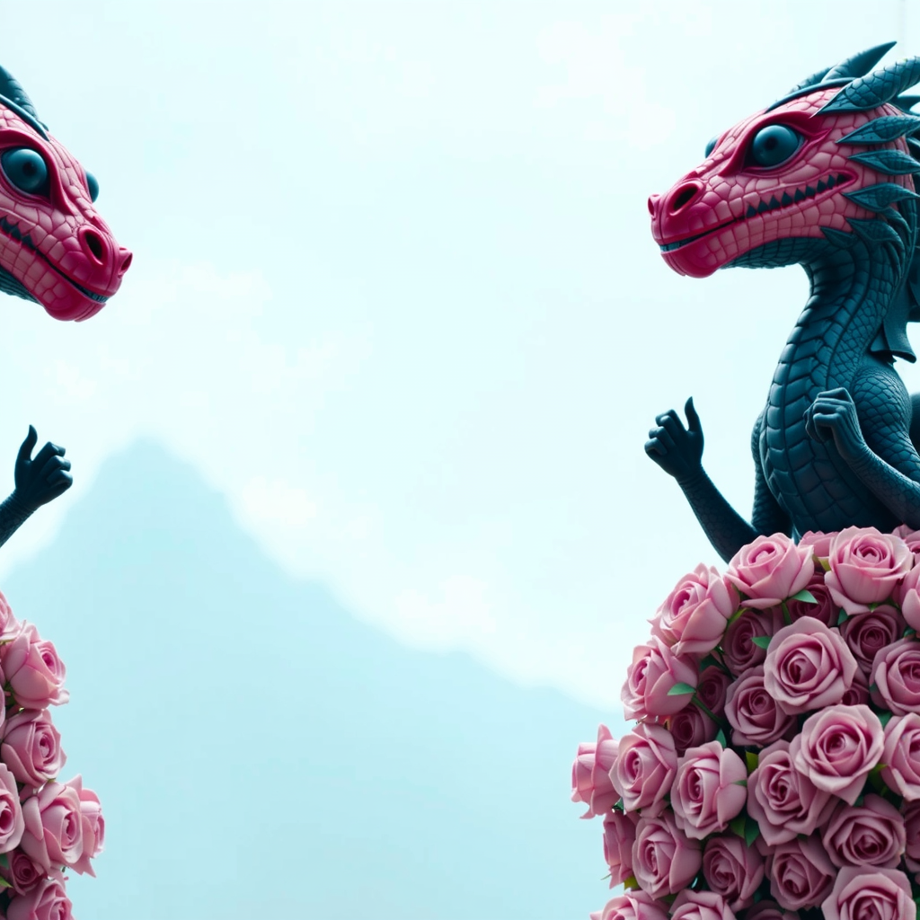 Black rose symbolizes a