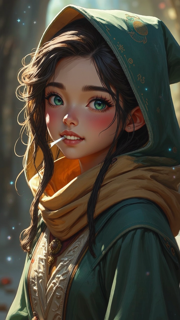 Young Adult Cute Girl