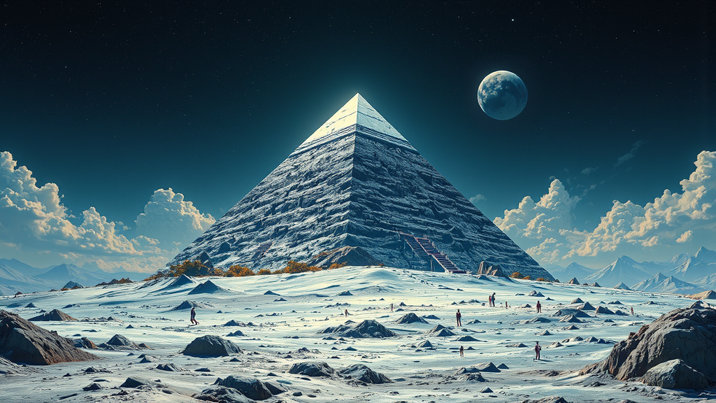 A pyramid on the