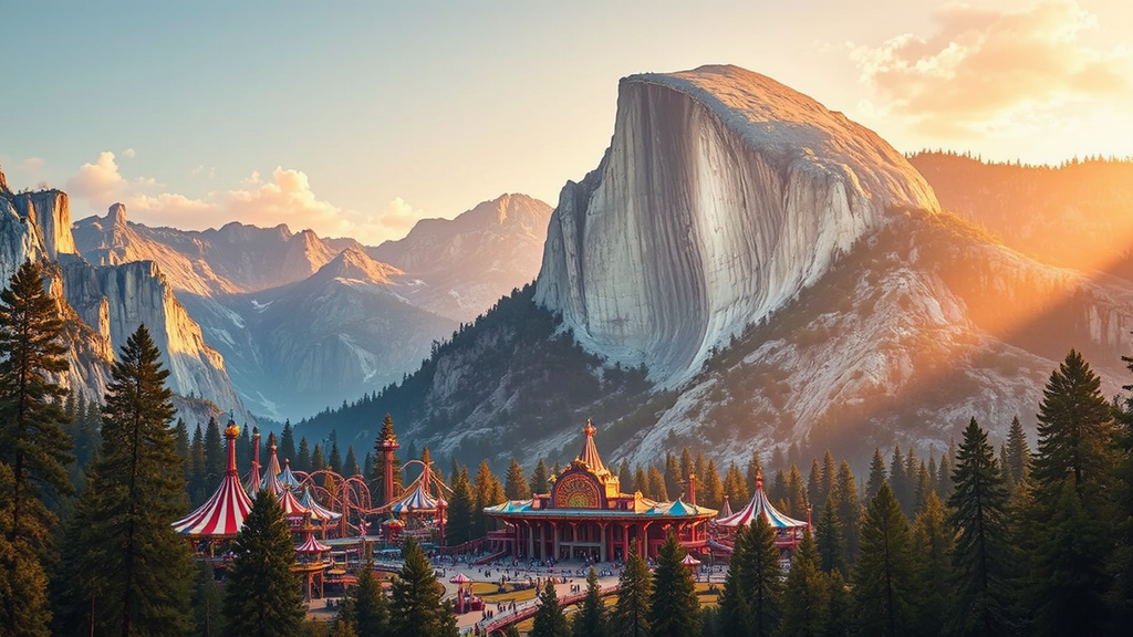 Yosemite theme amusement park