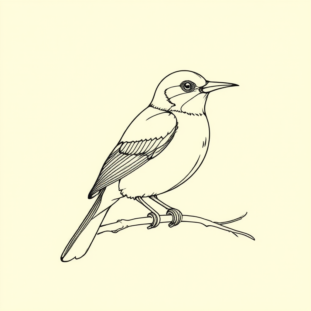 Line drawing of a