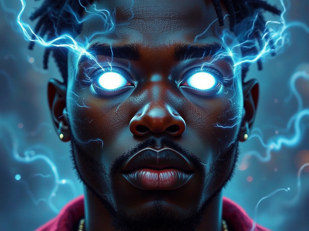 African American man in