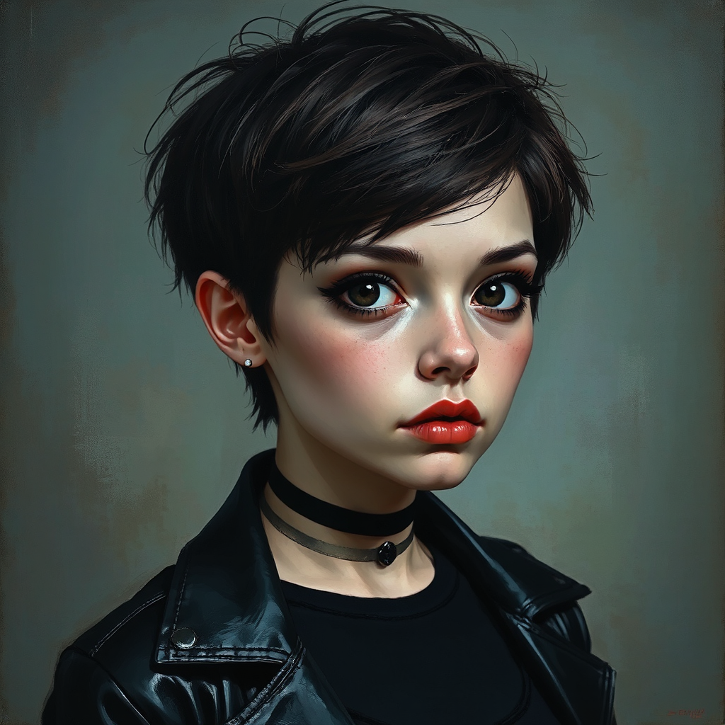 Young woman in a