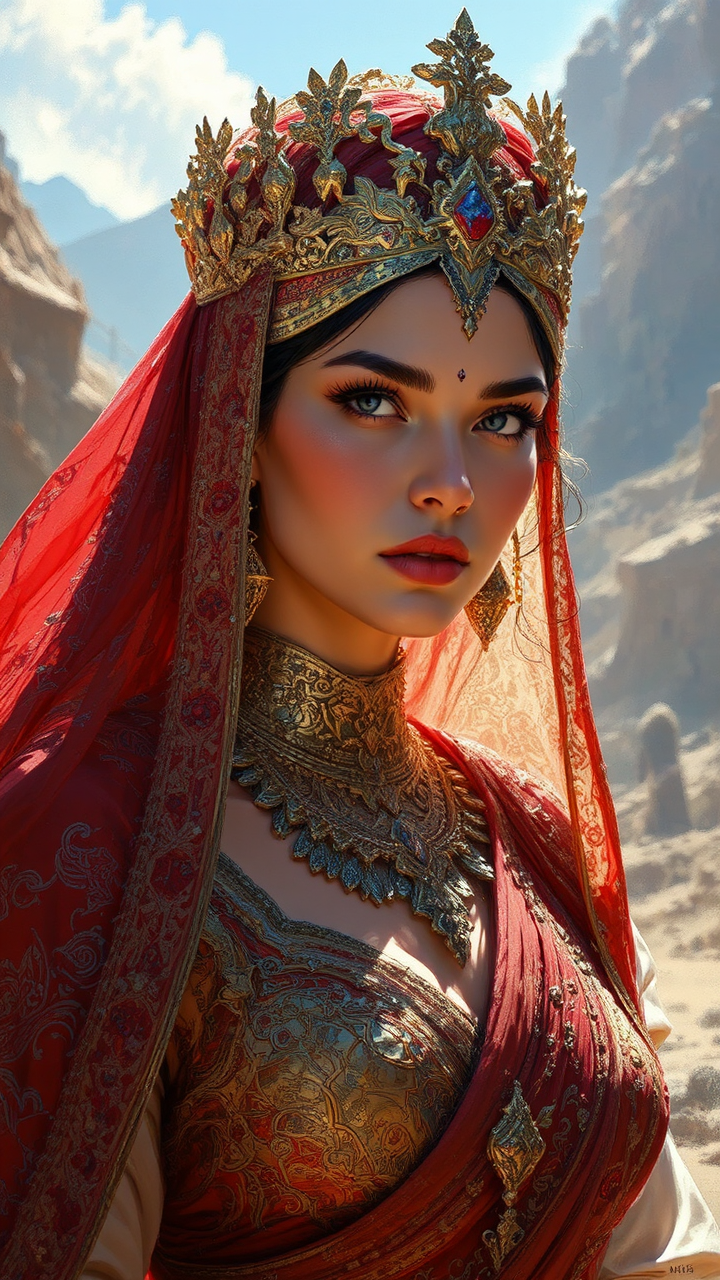 An Afghan empress in