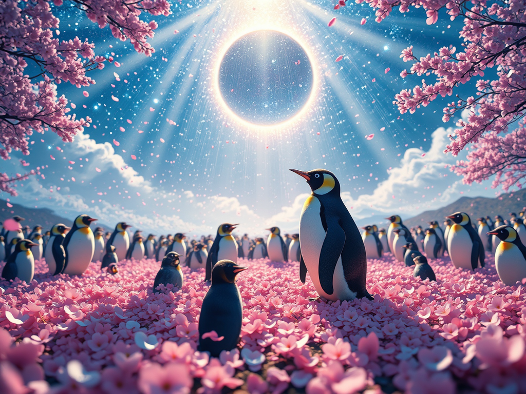 A sky filled with