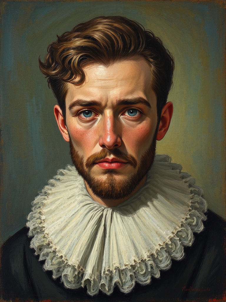 A young man with