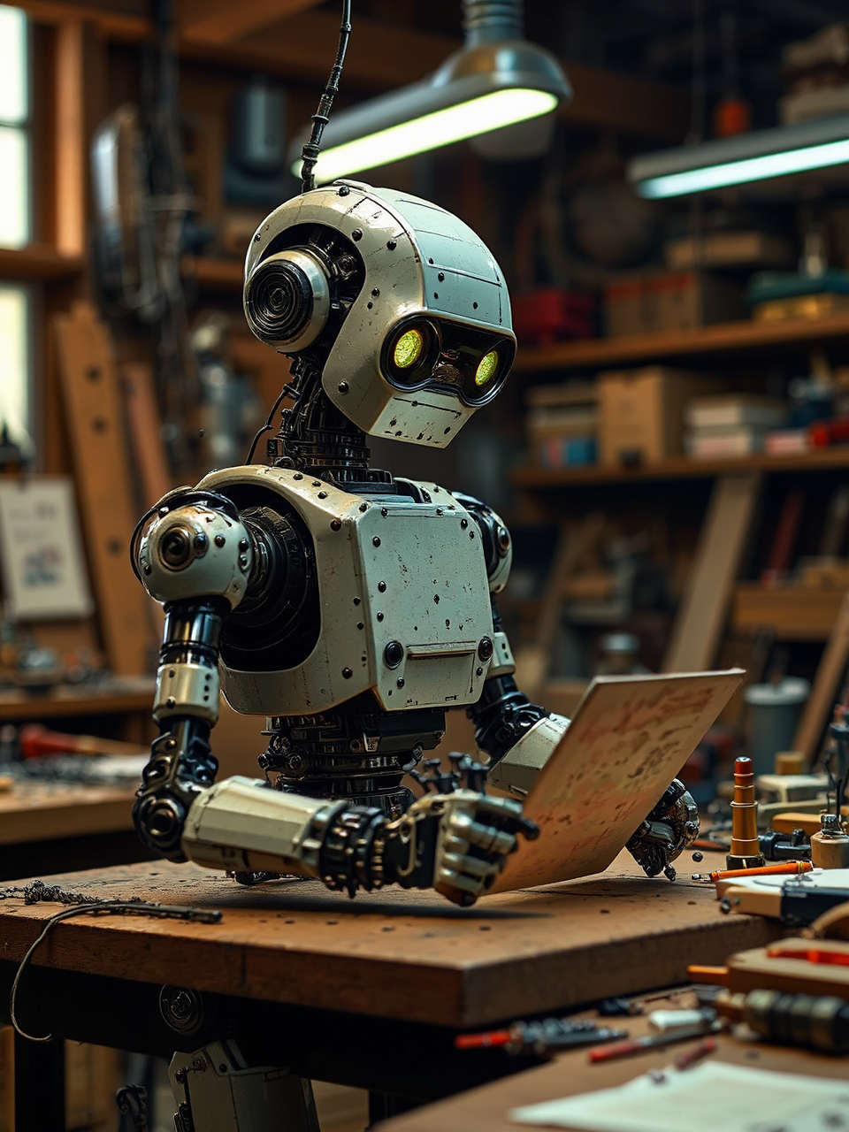 Robots assemble other robots