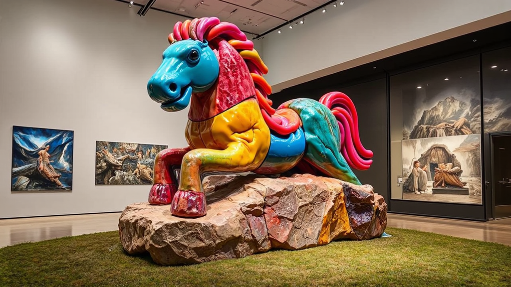 Split Rocker sculpture