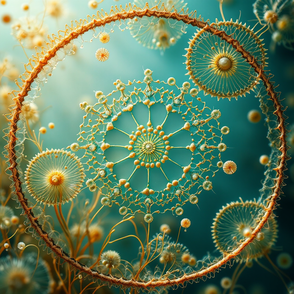 Freshwater algae forms