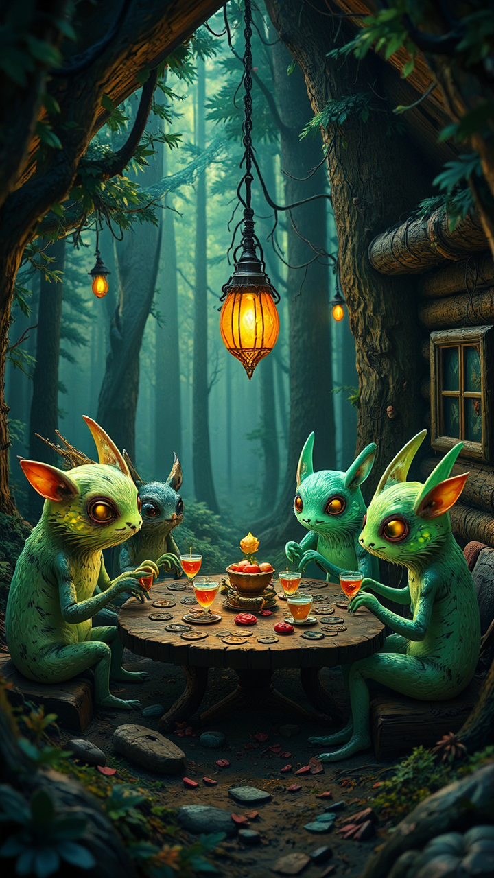 Critters have a surreal