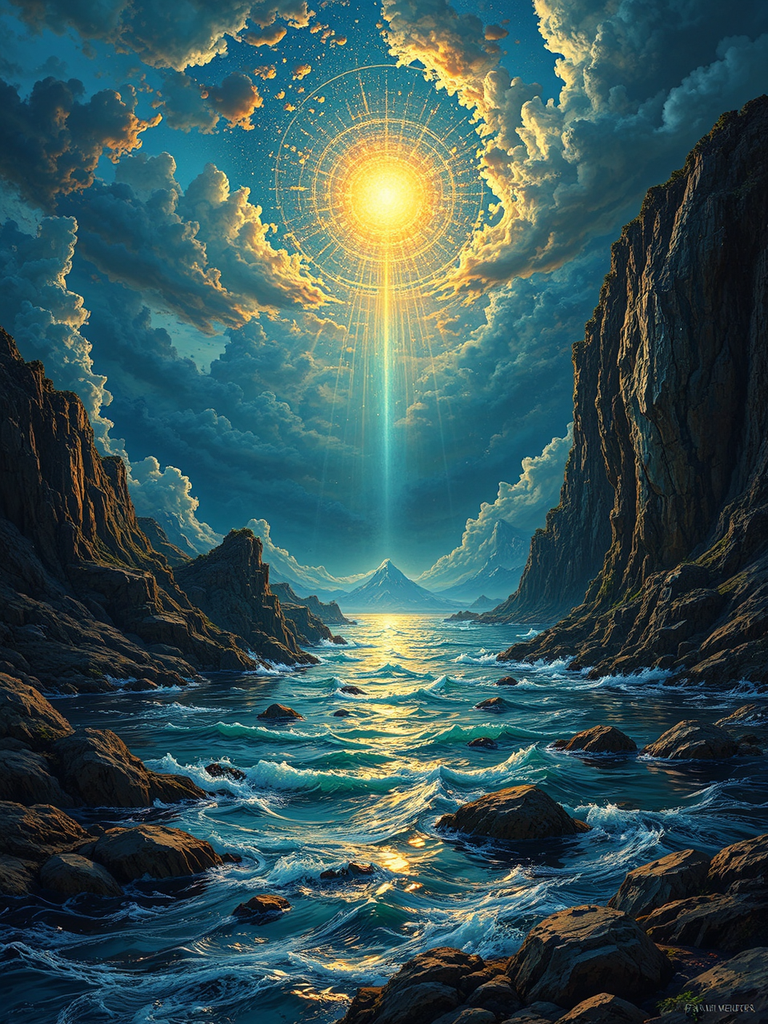 Creation of a celestial