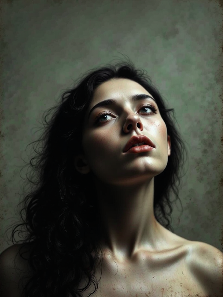 Portrait of woman in