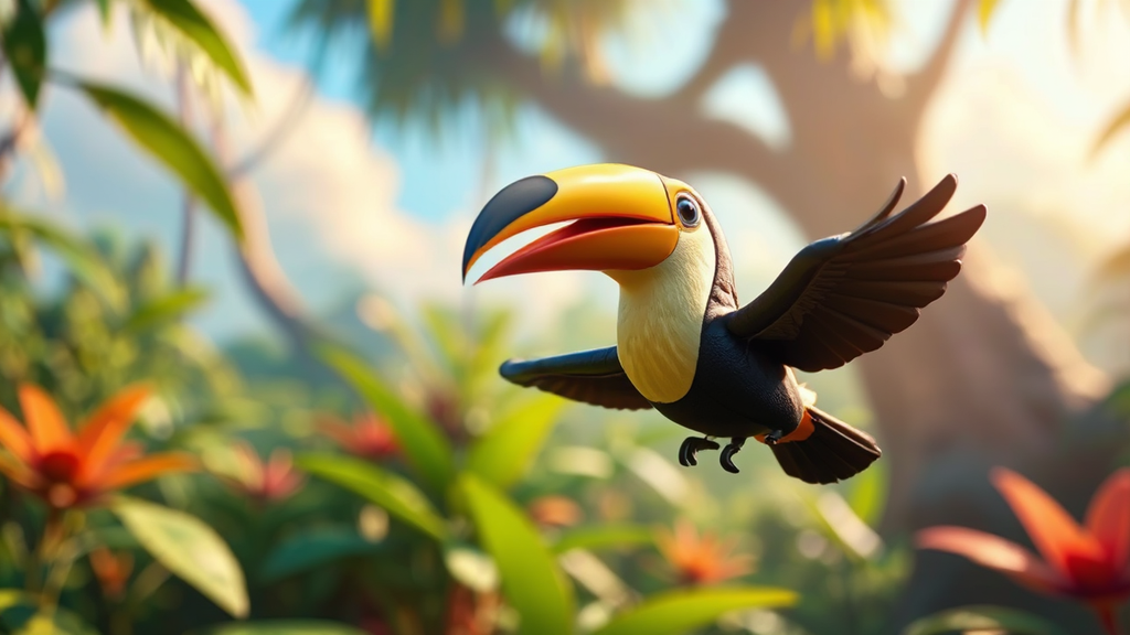 Toucan Nendoroid in a