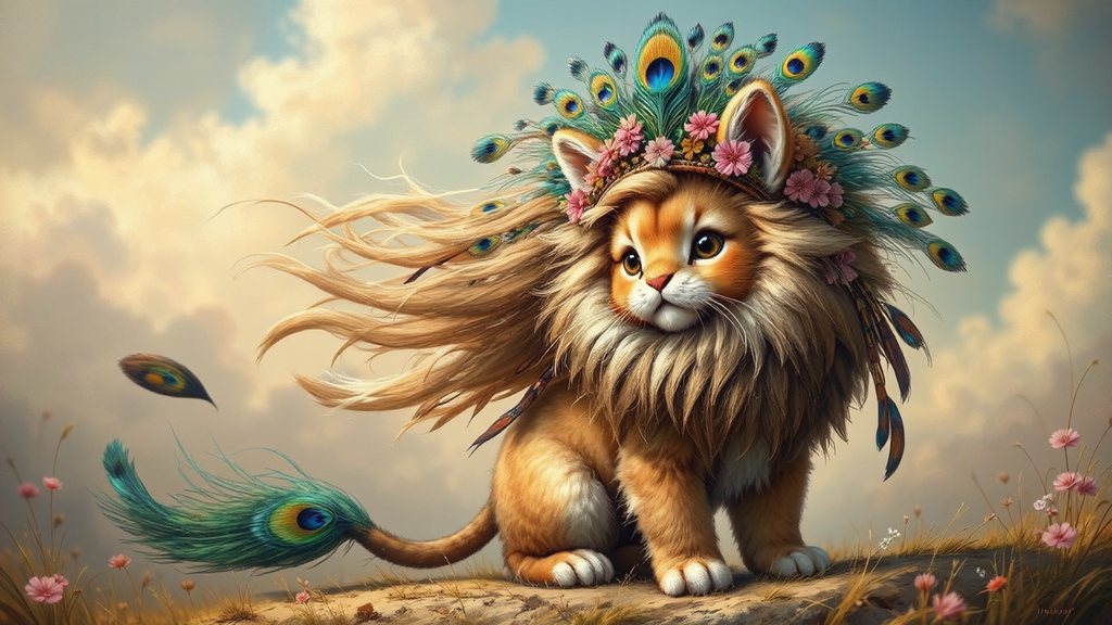 Furry creature with a