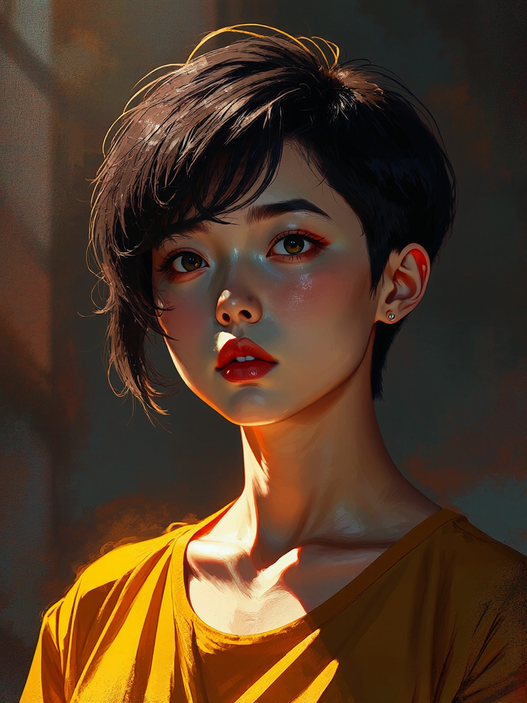 Portrait of a Korean