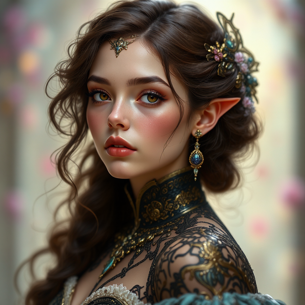 Fantasy artwork with high