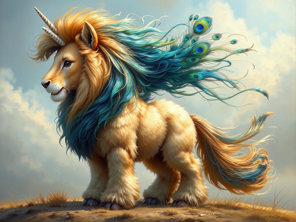 Mixed species fantastical creature