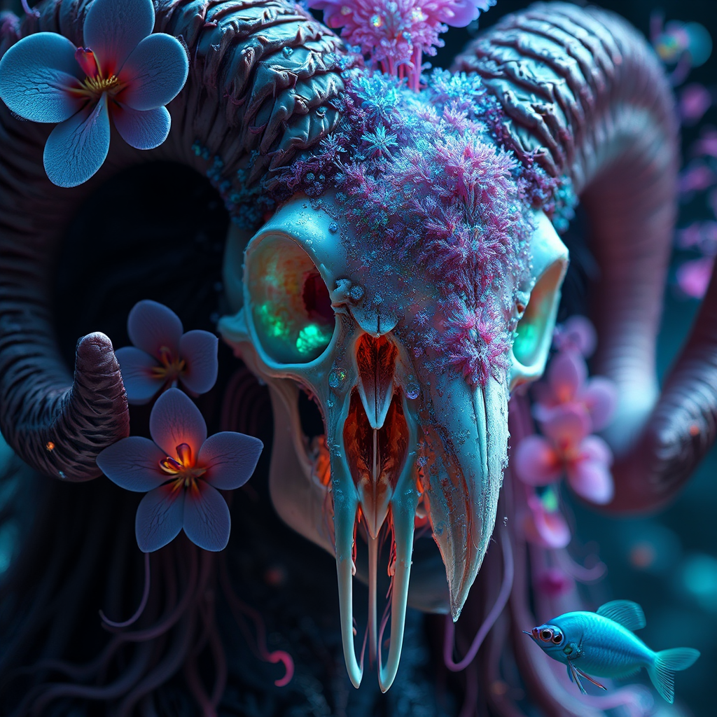 Close-up portrait of a