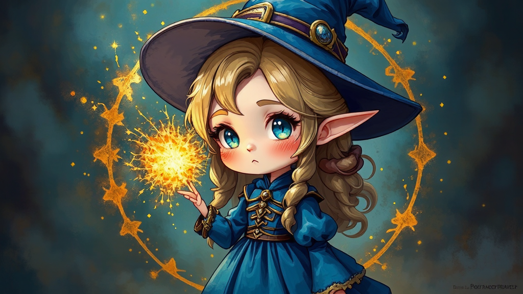 A girl in a