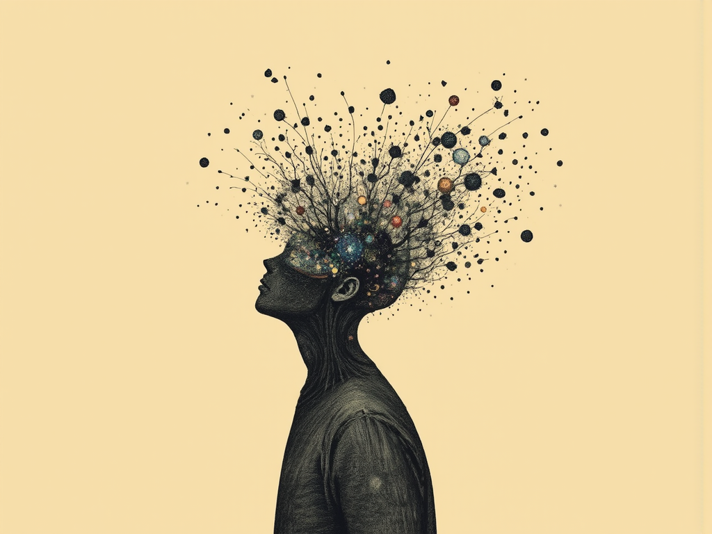 A person creating chaotic