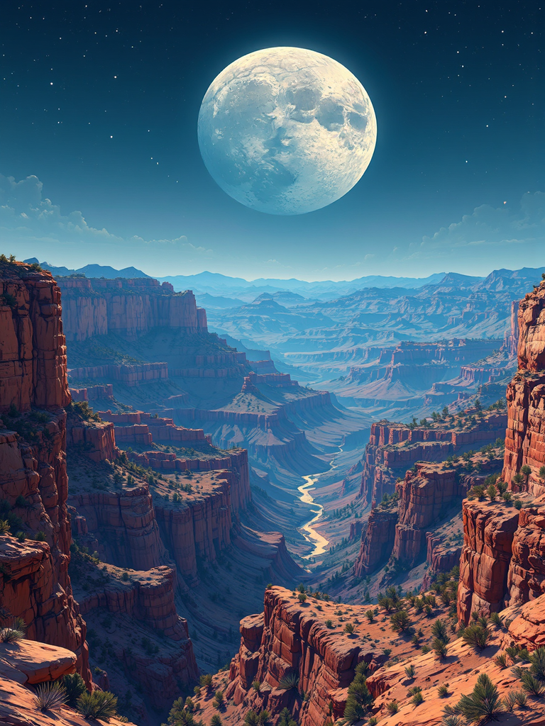 Grand Canyon landscape in