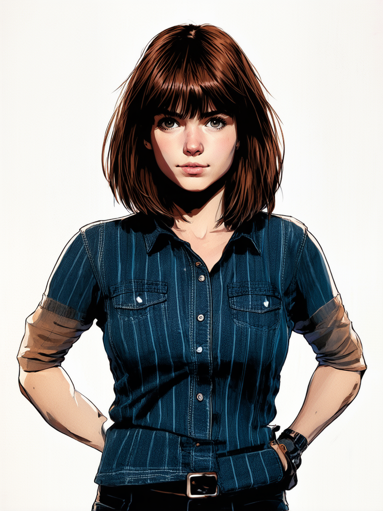 Teenage girl with supernatural