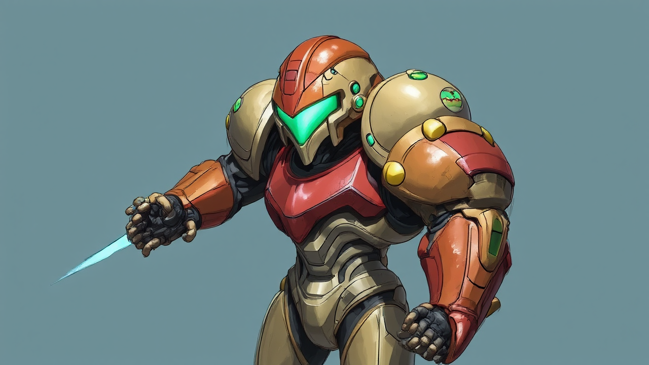 Power suit worn by