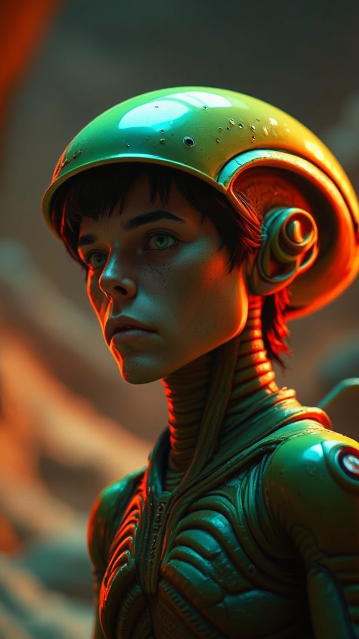 Alien character in Wes