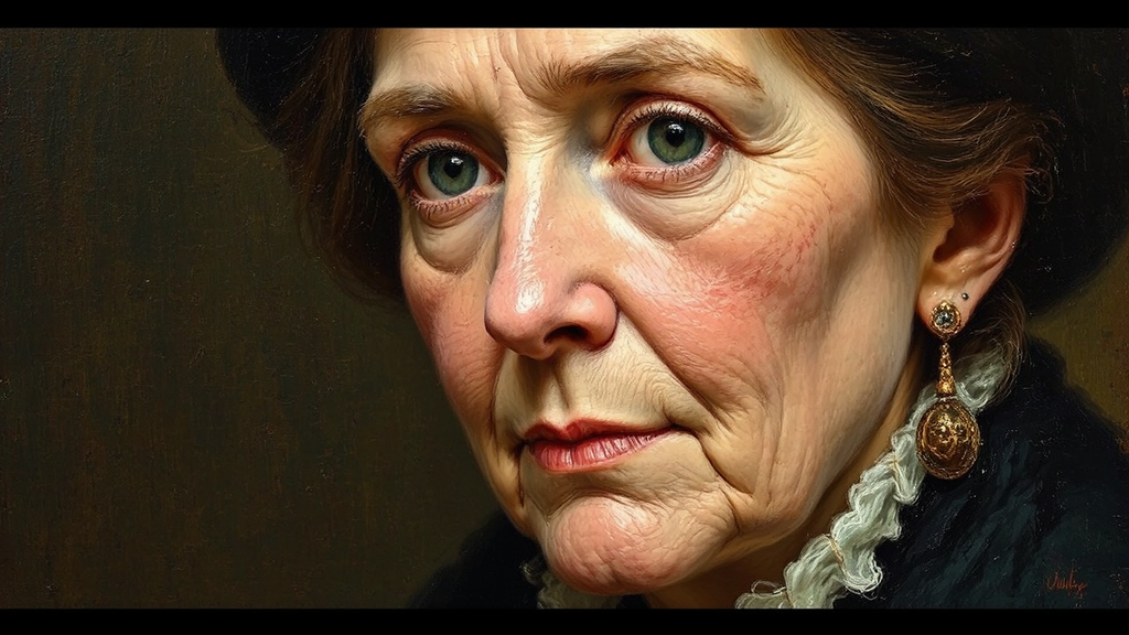 Portrait of Whistler's Mother.