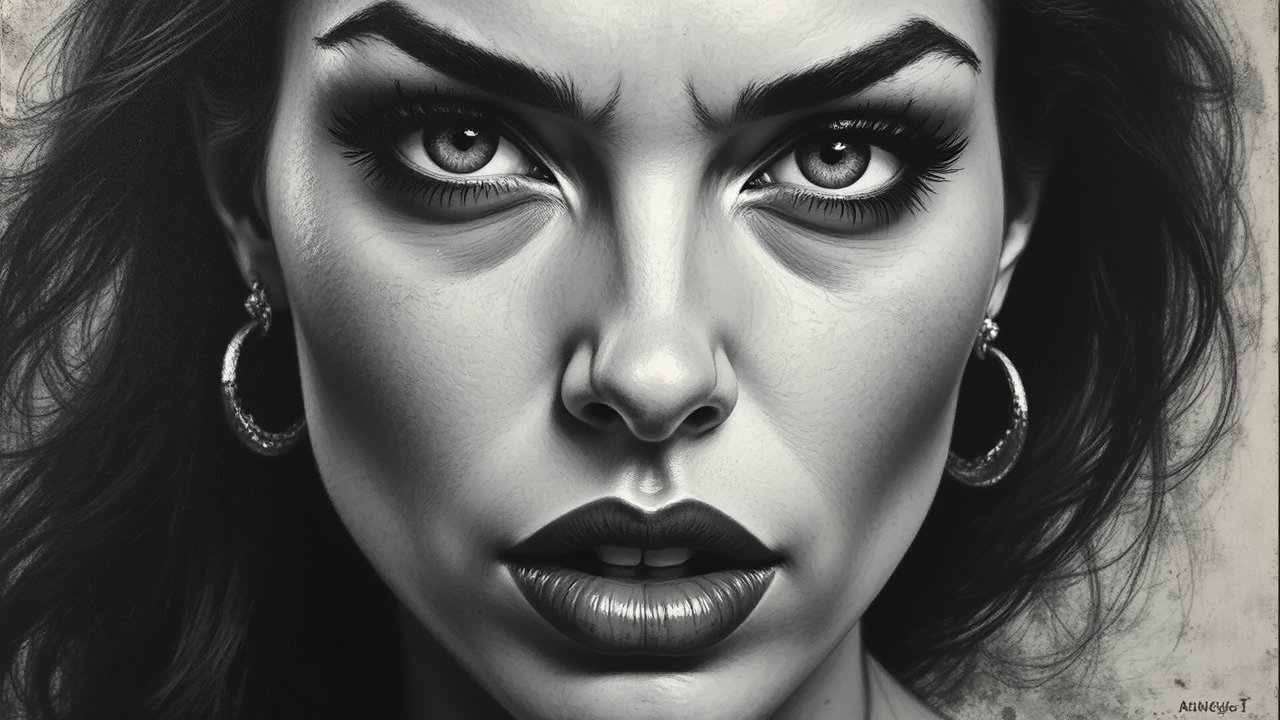 Close-up portrait of a