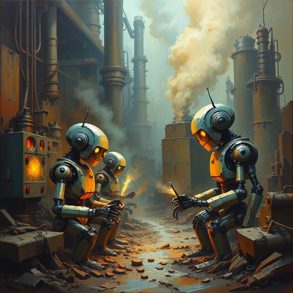 Robots created in a