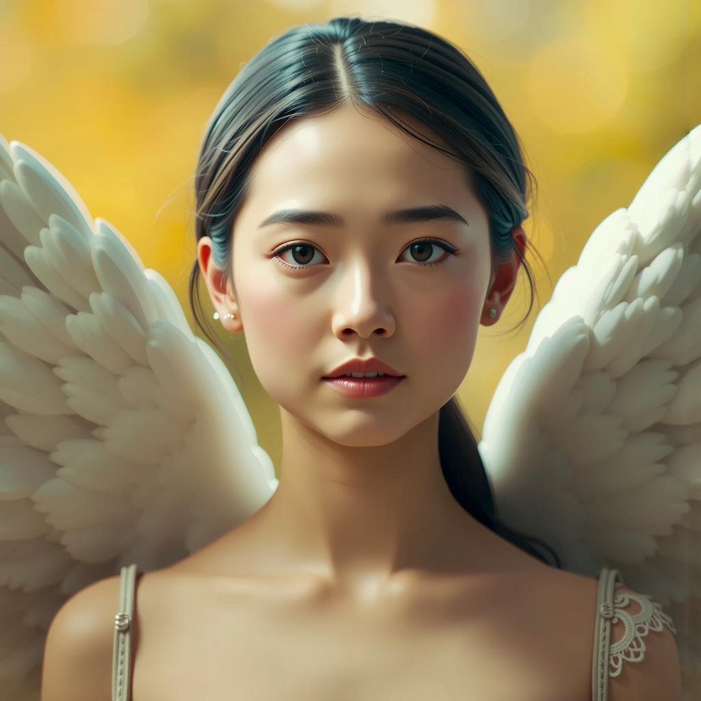 Female angel with a