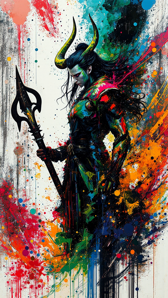 Highly detailed fantasy artwork.
