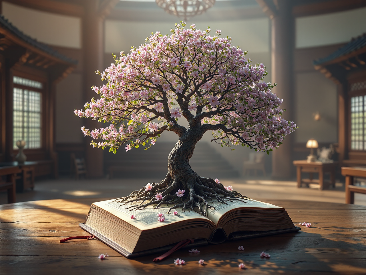 Tree of life growing