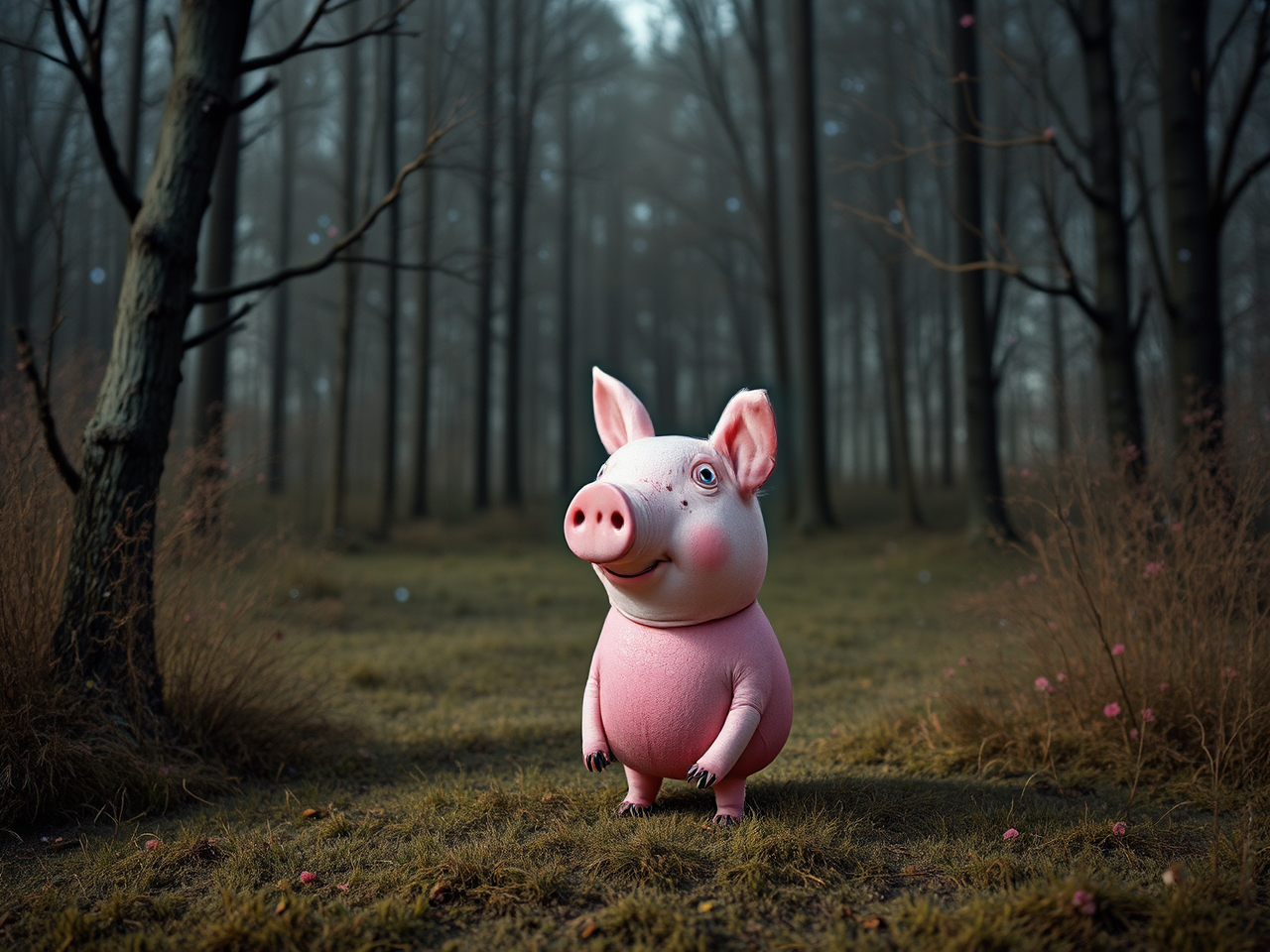 Peppa Pig cartoon style