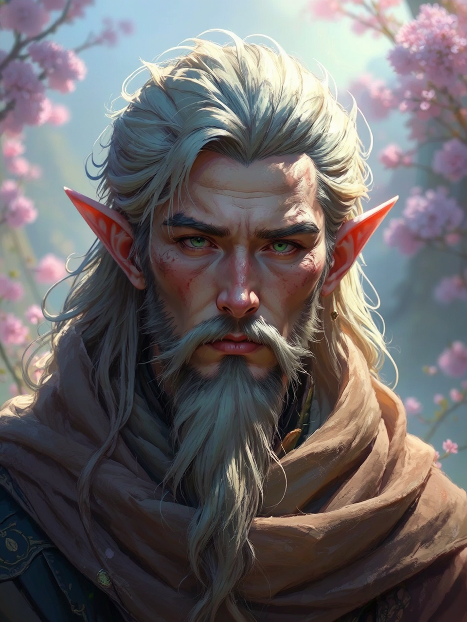 Male Tiefling Scholar in