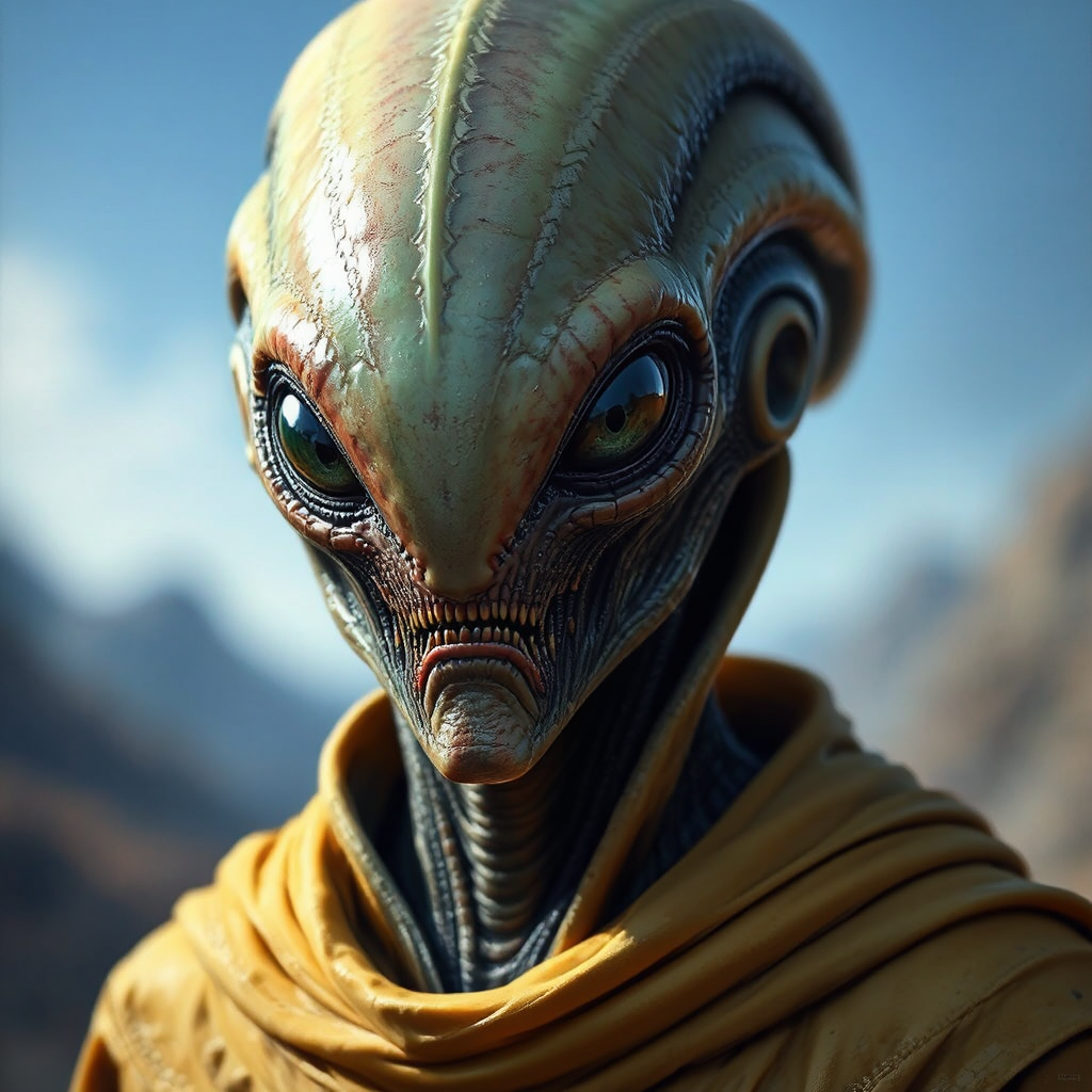 Lamprey alien in a