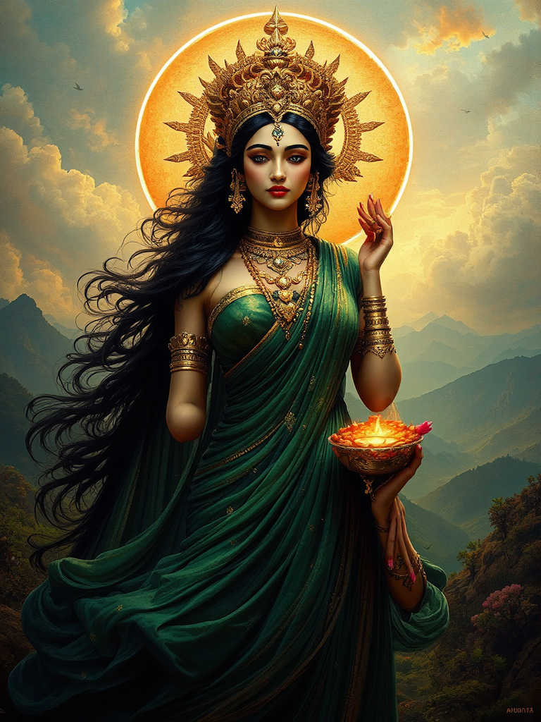Goddess Lakshmi in Indian