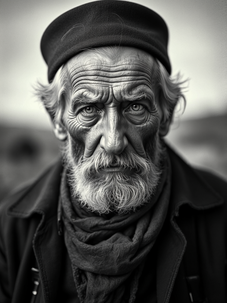 Old Man Reflects on