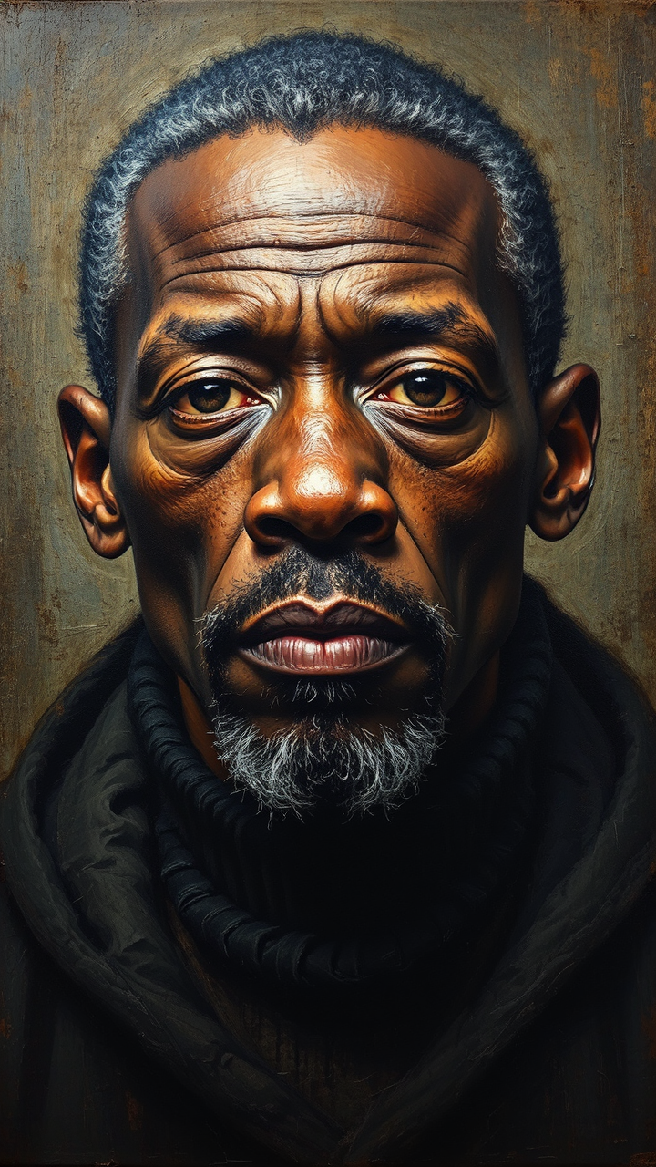 Renaissance-style portrait of a
