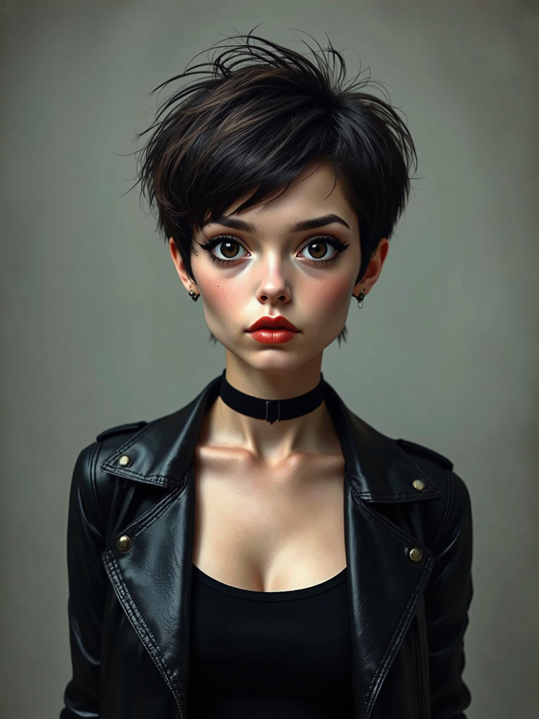 A young girl with