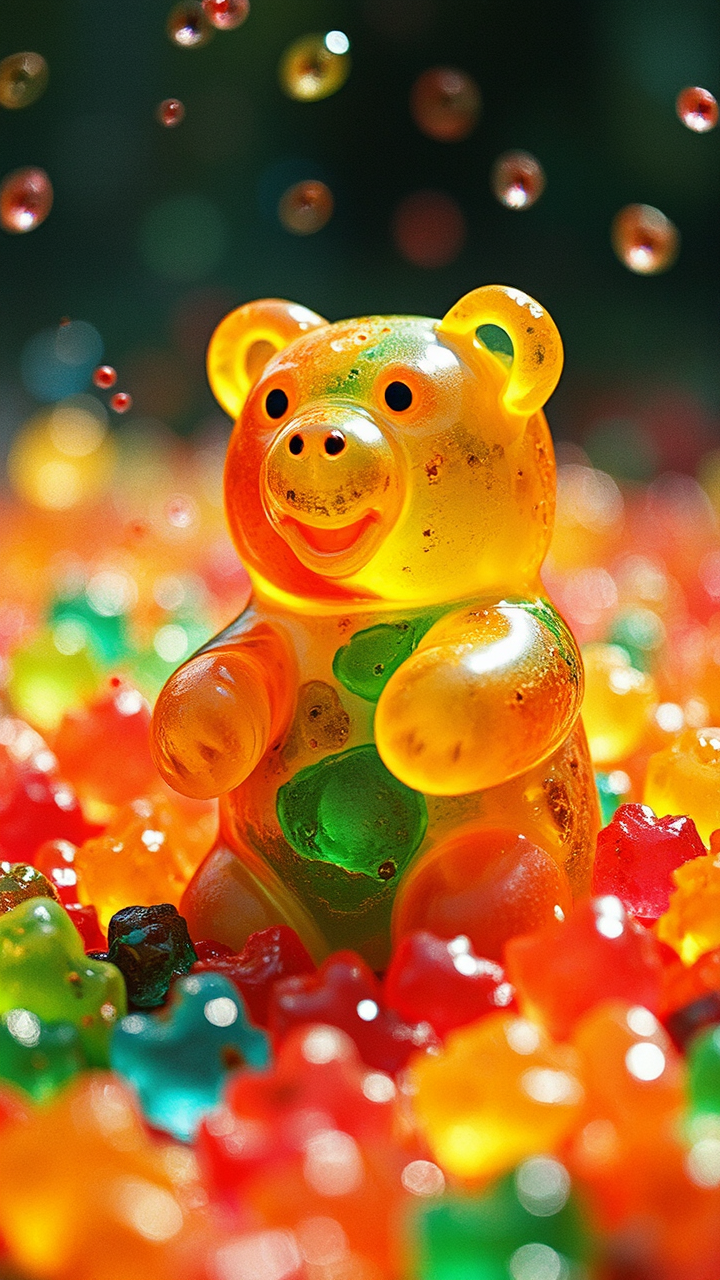 Gummy bears in chaotic