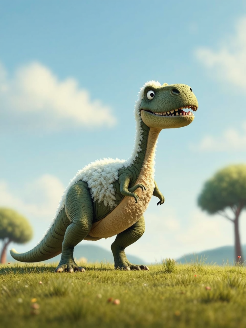 T-Rex appears in animated
