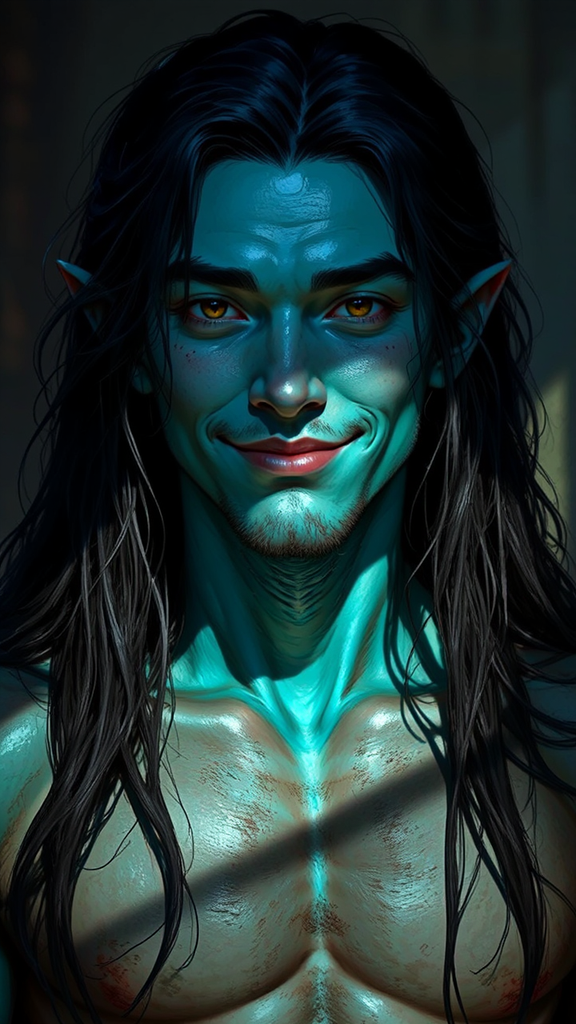 A humanoid male with