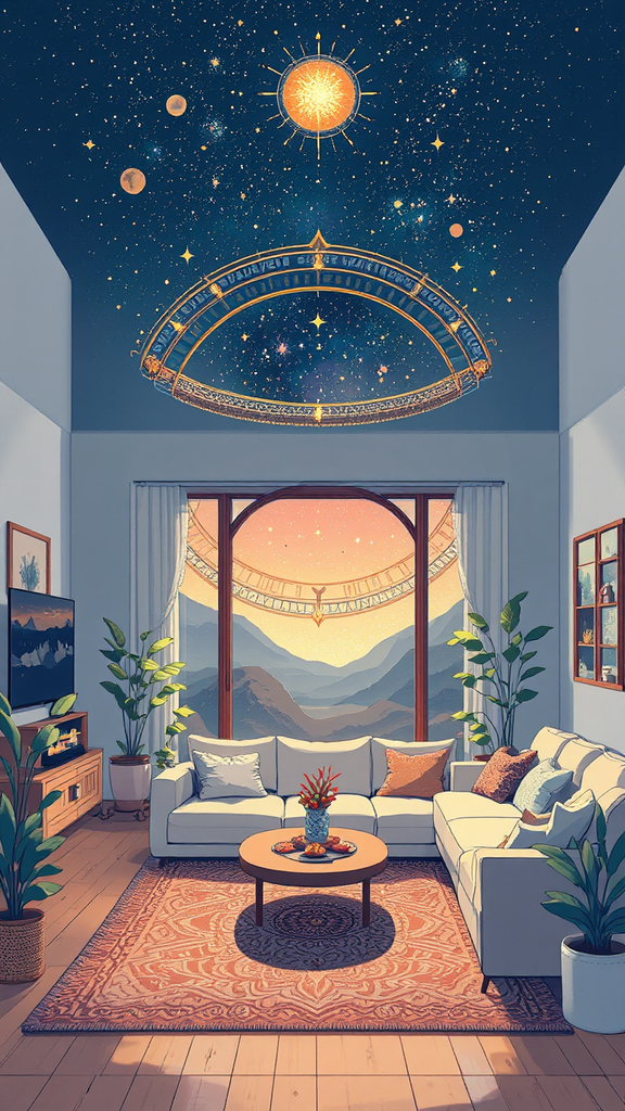 Celestial body in a