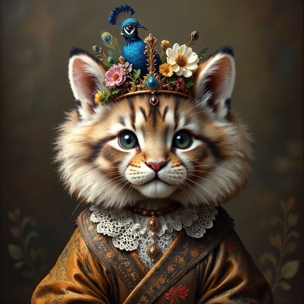 Cute hybrid animal in