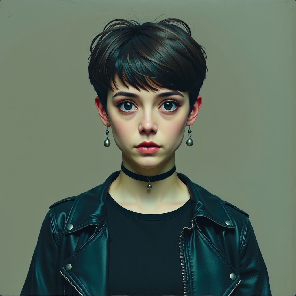 A young girl with