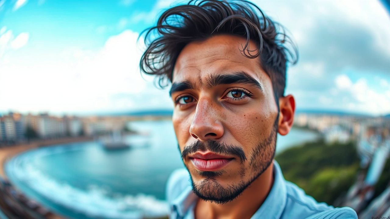 Latino Brazilian Italian man's