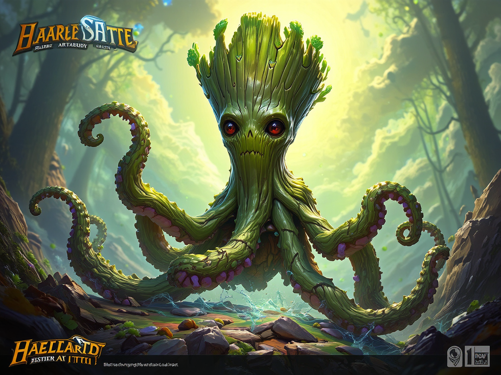 Octopuses and Groot in