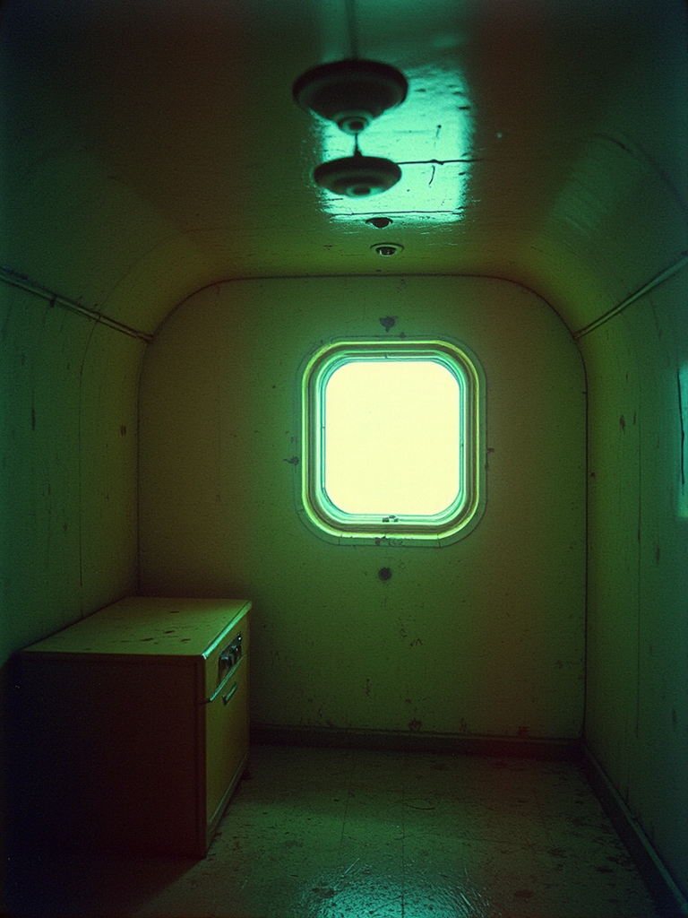 Submarine interior with a
